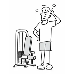 何をすればいいか分からない女性のイラスト
